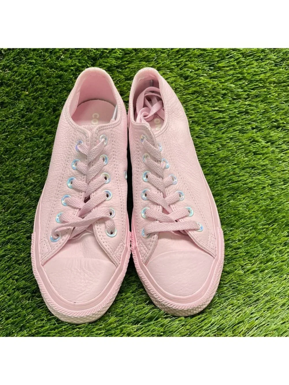 Converse Chuck Taylor All Star Low Womens Size 7 Pink Athletic Shoes Sneakers